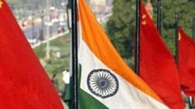 National flags of China and India fly at Vijay Chowk, New Delhi. (Arvind Yadav / HT File) National flags of China and India fly at Vijay Chowk, New Delhi. (Arvind Yadav / HT File)