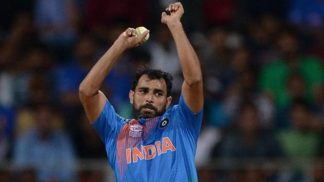 Mohammed Shami has made a return to the Indian ODI team for the Champions Trophy after a gap of two years.(Getty Images,)