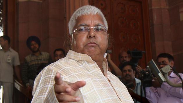 The Supreme Court reinstated criminal conspiracy charges against Lalu Prasad in a fodder scam case on May 8, 2017.(Arvind Yadav/ HT File) The Supreme Court reinstated criminal conspiracy charges against Lalu Prasad in a fodder scam case on May 8, 2017.(Arvind Yadav/ HT File)