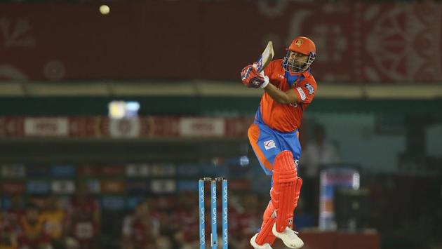 After Smith got out, Gujarat Lions captain Suresh Raina took up the charge of taking his team home. (BCCI) After Smith got out, Gujarat Lions captain Suresh Raina took up the charge of taking his team home. (BCCI)