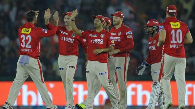 Kings XI Punjab saw a chance for themselves when they picked up two quick wickets. (BCCI) 