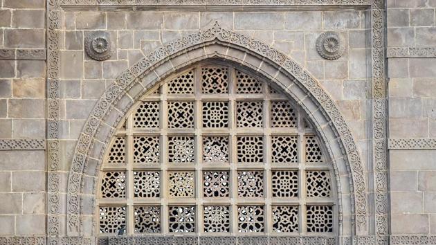Scottish architect George Wittet combined elements of Roman triumphal arch and the 16th-century architecture of Gujarat. (Kunal Patil/HT Photo) 