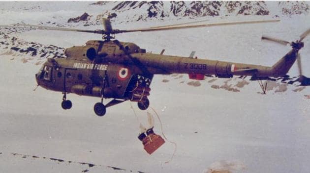 A Russian Mi-17 helicopter used by IAF. Hindustan Aeronautics Limited plans to build multi-purpose helicopters that are expected to compete with the Russian choppers.(Photo courtsey: Indian Air Force website)