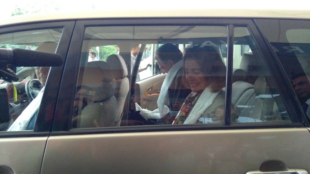 US democratic leader Nancy Pelosi is leading the eight-member US delegation who arrived at Dharamshala on a two-day visit on Tuesday. (HT Photo) US democratic leader Nancy Pelosi is leading the eight-member US delegation who arrived at Dharamshala on a two-day visit on Tuesday. (HT Photo)