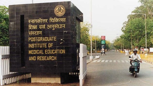 Postgraduate Institute of Medical Education and Research (PGIMER), Chandigarh(HT File Photo)
