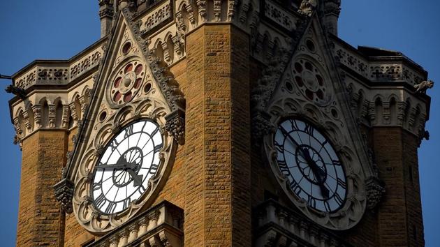 The structure’s foundation stone was laid on March 1, 1869. (Pratik Chorge/HT Photo)