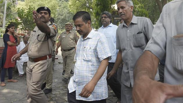 Delhi chief minister Arvind Kejriwal has indicated that he would present his side of the story on the alleged bribery. (Sonu Mehta/HT PHOTO) Delhi chief minister Arvind Kejriwal has indicated that he would present his side of the story on the alleged bribery. (Sonu Mehta/HT PHOTO)