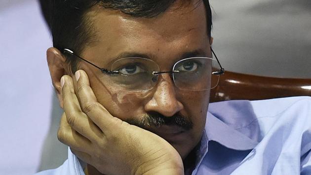 Arvind Kejriwal during an event at Talkatora stadium in New Delhi. (Raj K Raj/HT File Photo) Arvind Kejriwal during an event at Talkatora stadium in New Delhi. (Raj K Raj/HT File Photo)