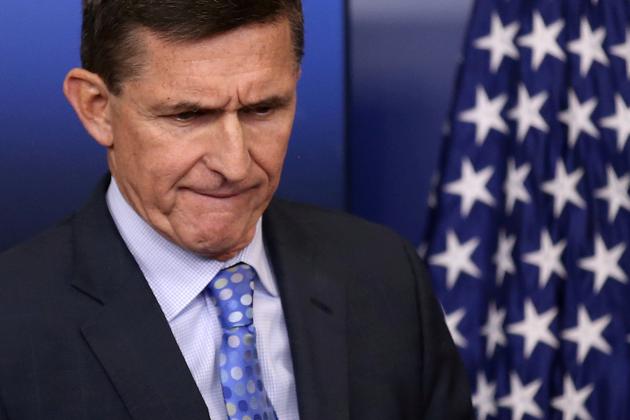 File photo of former national security adviser Gen Flynn at the White House.(Reuters)