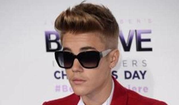 Justin Beiber will perform in Mumbai today.(File)