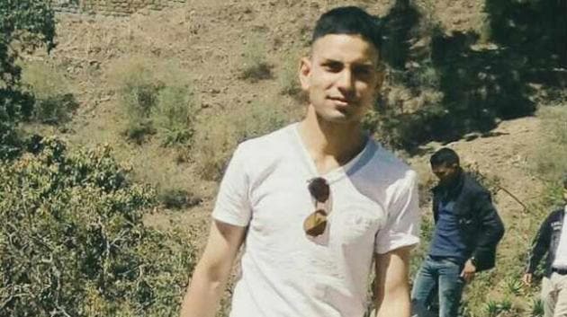 Commissioned in 2016, Lt Ummer Fayaz had been serving in Akhnoor. His body was found in Shopian on Wednesday.(Photo by special arrangement)