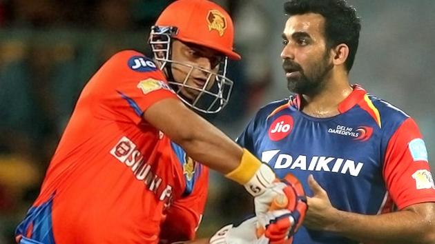 Gujarat Lions clash vs Delhi Daredevils in an IPL 2017 T20 match at Kanpur’s Green Park today. Both teams have no chance to qualify for the IPL playoffs. Get live cricket score of GL vs DD here(BCCI-HT Photo)