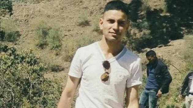 Lt Ummer Fayaz’s body was found at Harmain Chowk in Shopian on Wednesday morning, hours after he was abducted by masked assailants from the marriage venue of his cousin in an adjacent village.(Fayaz’s family)