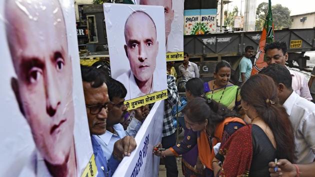 Jadhav, 46, was awarded the death sentence by a Field General Court Martial last month. India moved the ICJ against Pakistan, accusing the latter of violating the Vienna Convention in the case of Jadhav. (Vijayanand Gupta/Hindustan Times) Jadhav, 46, was awarded the death sentence by a Field General Court Martial last month. India moved the ICJ against Pakistan, accusing the latter of violating the Vienna Convention in the case of Jadhav. (Vijayanand Gupta/Hindustan Times)