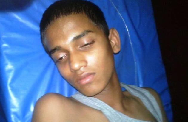 Satyam Raj, who was injured in the celebratory firing in Rohtas district of Bihar. (HT photo) Satyam Raj, who was injured in the celebratory firing in Rohtas district of Bihar. (HT photo)