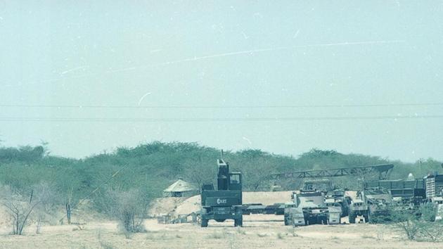 On this day India also tested its first indigenous aircraft – Hansa, and fired the made in India Trishul short-range missile. (Prakash Singh/HT Photo)