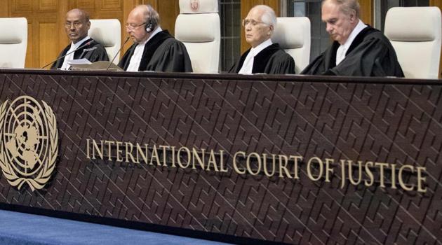 India’s efforts to save former naval officer Kulbhushan Jadhav from the gallows got a boost after the international court of justice (ICJ) at The Hague intervened and stayed his execution by Pakistan. (AFP) India’s efforts to save former naval officer Kulbhushan Jadhav from the gallows got a boost after the international court of justice (ICJ) at The Hague intervened and stayed his execution by Pakistan. (AFP)