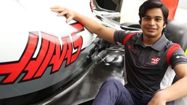 Arjun Maini will be attending races and tests throughout the year while also participating in Haas F1 Team’s simulator programme.(HT Photo)