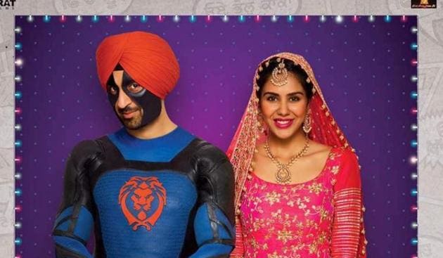 The poster for Diljit Dosanjh stareer Super Singh. The poster for Diljit Dosanjh stareer Super Singh.