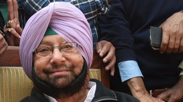 Punjab chief minister Captain Amarinder Singh . (HT File photo) Punjab chief minister Captain Amarinder Singh . (HT File photo)