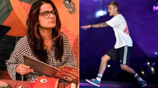 Singer Sona Mohapatra took a jibe at Canadian pop singer Justin Bieber’s maiden India concert.