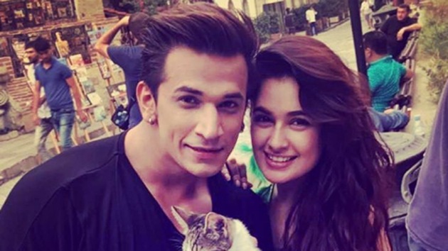 Actor Yuvika Choudhary says it was different to be with rumoured boyfriend actor Prince Narula in a professional space.(Instagram/princenarula)