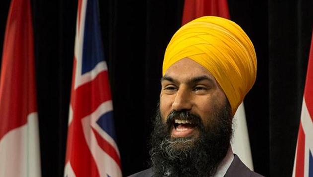 File photo of Canadian politician Jagmeet Singh, who was denied a visa by India in 2013. Singh is expected to run for the leadership of the NDP, one of Canada’s three major national political parties.(Facebook)