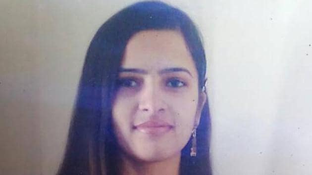 Gurpreet Kaur’s body was found at her workplace with injury marks on her neck.(HT Photo)