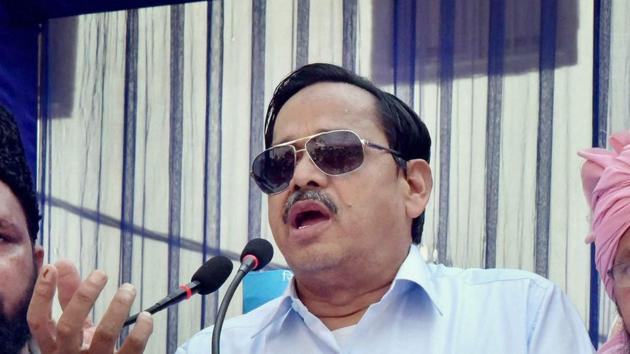 Senior BSP leader SC Mishra informed about Naseemuddin Siddiqui’s expulsion from BSP on Wednesday. (File Photo) Senior BSP leader SC Mishra informed about Naseemuddin Siddiqui’s expulsion from BSP on Wednesday. (File Photo)