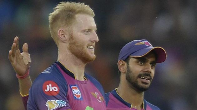Rising Pune Supergiants all-rounder Ben Stokes (L) is one of the mainstays of the England cricket team. (AFP) Rising Pune Supergiants all-rounder Ben Stokes (L) is one of the mainstays of the England cricket team. (AFP)