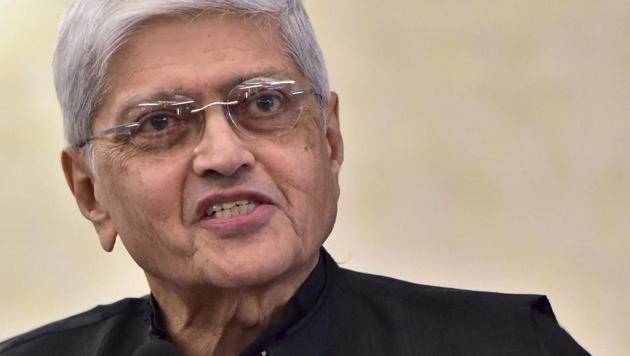 Gopal Gandhi’s name has come up in internal discussions of opposition parties and according to a news report, preliminary discussions with him have also taken place.(PTI)