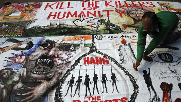 The apex court had last week upheld the conviction and death penalty to Mukesh, Pawan, Vinay Sharma and Akshay Kumar Singh awarded to them by the Delhi High Court court on March 13, 2014. The apex court had last week upheld the conviction and death penalty to Mukesh, Pawan, Vinay Sharma and Akshay Kumar Singh awarded to them by the Delhi High Court court on March 13, 2014.