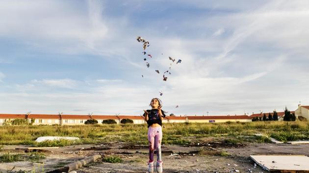 A picture by Spanish photographer Neus Sola - whose documentary photography project proposes a reflection on the concept of identity and freedom of young gypsy girls of the suburb of La Cité of Perpignan in France. (Neus Sola) A picture by Spanish photographer Neus Sola - whose documentary photography project proposes a reflection on the concept of identity and freedom of young gypsy girls of the suburb of La Cité of Perpignan in France. (Neus Sola)