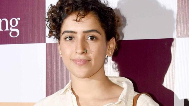 Actor Sanya Malhotra shares that Aamir Khan had sent her a two-page letter appreciating her performance in Dangal.(Yogen Shah)