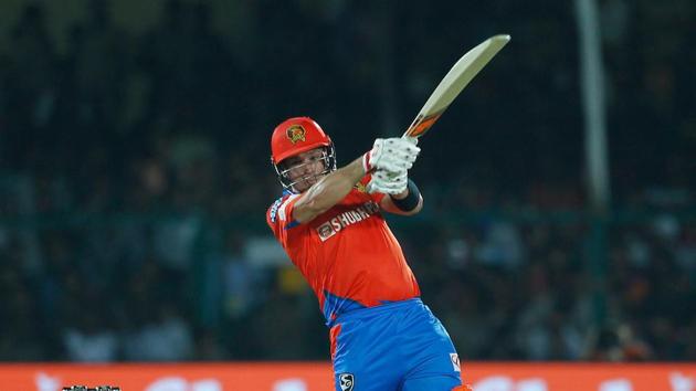 However, Aaron Finch combined with Dinesh Karthik to take GL to a total of 195/5. (BCCI) 