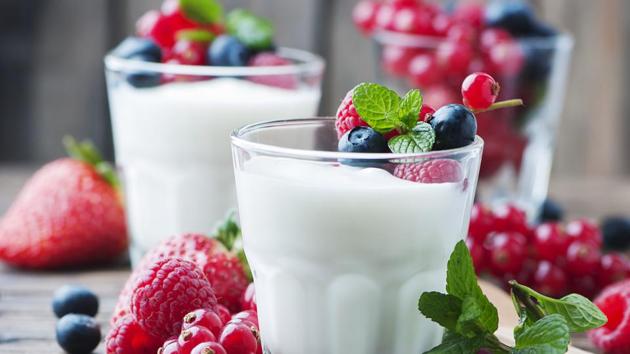 Yoghurt consumption, experts say, helps increase the hip bone density and a significantly reduced risk of osteoporosis in older women and men.(Shutterstock)