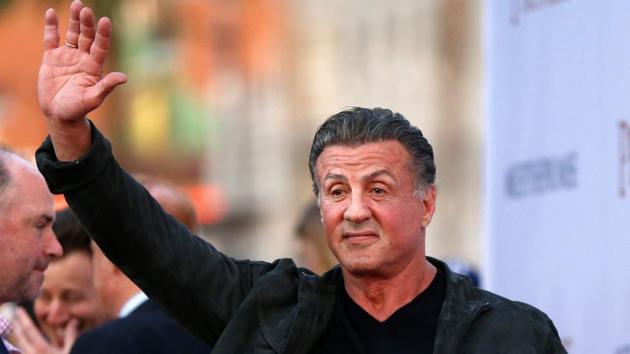 Actor Sylvester Stallone waves at the premiere of The Promise in Los Angeles. (REUTERS) Actor Sylvester Stallone waves at the premiere of The Promise in Los Angeles. (REUTERS)