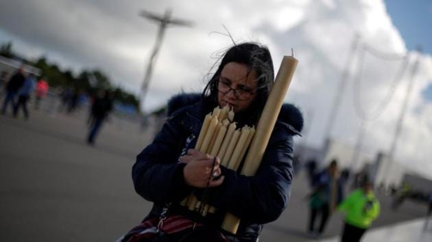 His parents had prayed to the late Jacinta and Francisco for help. (Pedro Nunes/Reuters)