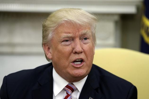 Donald Trump took full responsibility for FBI director James Comey’s sacking in an interview on Thursday. (AP) Donald Trump took full responsibility for FBI director James Comey’s sacking in an interview on Thursday. (AP)