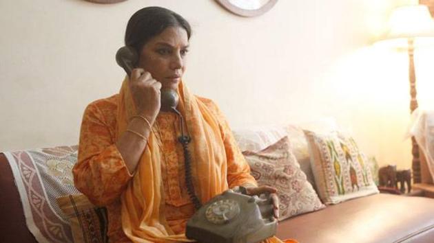 Shabana Azmi in a still from the film, Neerja. Shabana Azmi in a still from the film, Neerja.