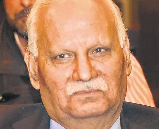 Punjab expenditure and governance reforms commission chairman KR Lakhanpal. (HT File Photo) Punjab expenditure and governance reforms commission chairman KR Lakhanpal. (HT File Photo)