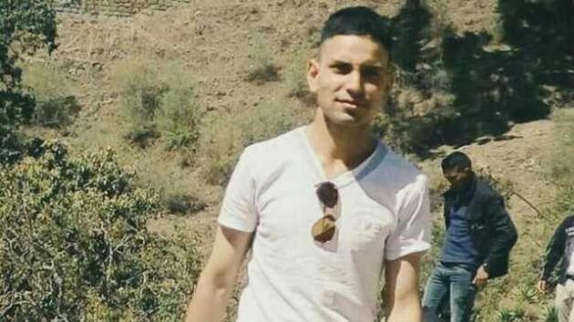 Ummer Fayaz, a lieutenant with the Rajasthan Rifles division, was abducted from the house of a relative in the middle of a marriage function on Wednesday night. His body was found at Shopian in south Kashmir the next morning. Ummer Fayaz, a lieutenant with the Rajasthan Rifles division, was abducted from the house of a relative in the middle of a marriage function on Wednesday night. His body was found at Shopian in south Kashmir the next morning.