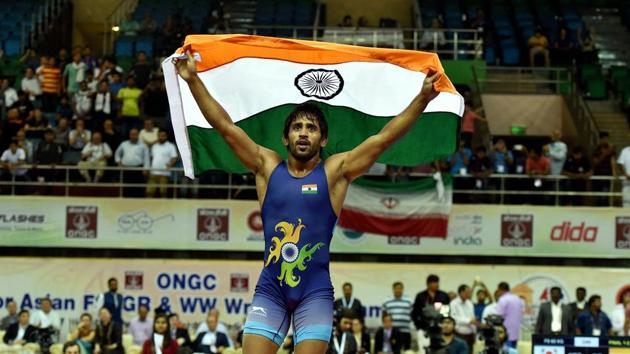 Bajrang Punia Gives India First Gold Medal At Asian Wrestling ...