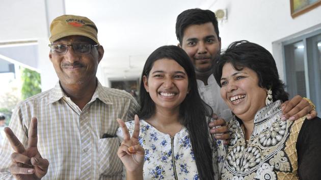 In pics | PSEB Class 12 results: Happy faces of toppers | Hindustan Times