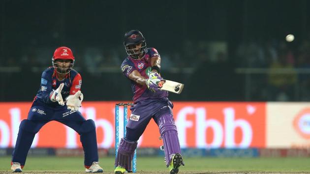 Manoj Tiwary carried on the fight, scoring 64 and almost managing to take the team past the finishing line. (BCCI) 