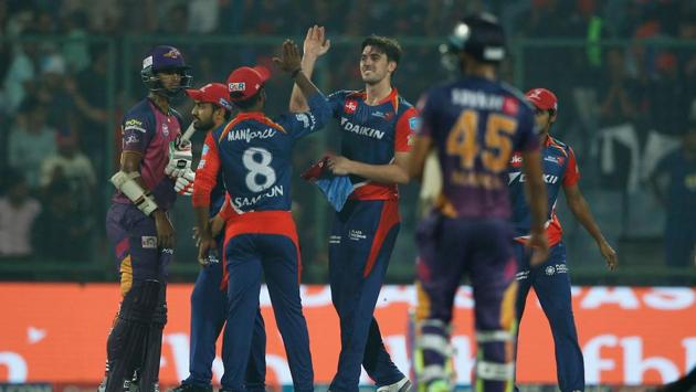 Pat Cummins, however, held his nerve in the final over to give Delhi Daredevils a seven-run win. (BCCI) 