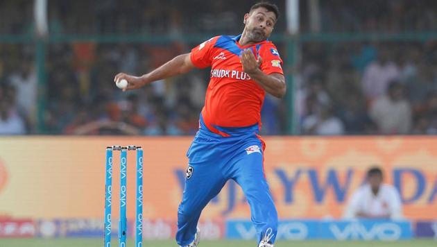 Praveen Kumar caused a bit of a hiccup for Sunrisers Hyderabad when he picked up two quick wickets. (BCCI) 