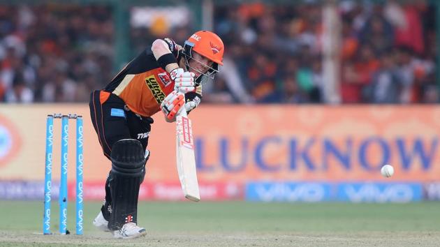 But Sunrisers Hyderabad captain David Warner was always in control of the situation. The southpaw ended up with an unbeaten 69. (BCCI)
