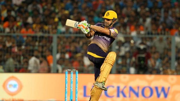 Gautam Gambhir and Chris Lynn struck some big blows but wickets kept tumbling at regular intervals. (BCCI)