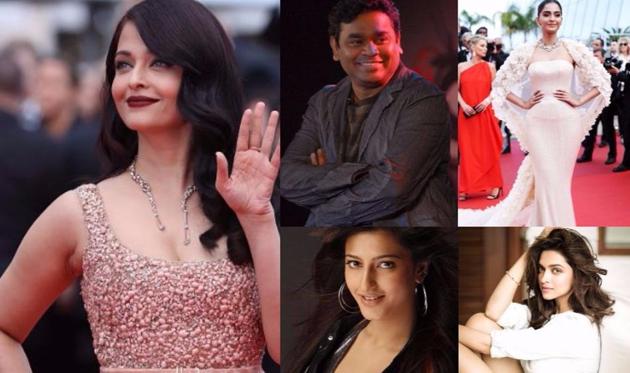 Aishwarya Rai Bachchan, AR Rahman and Shruti Haasan will be walking the red carpet to represent their films, while actors Deepika Padukone and Sonam Kapoor will be walking for a beauty brand. Aishwarya Rai Bachchan, AR Rahman and Shruti Haasan will be walking the red carpet to represent their films, while actors Deepika Padukone and Sonam Kapoor will be walking for a beauty brand.